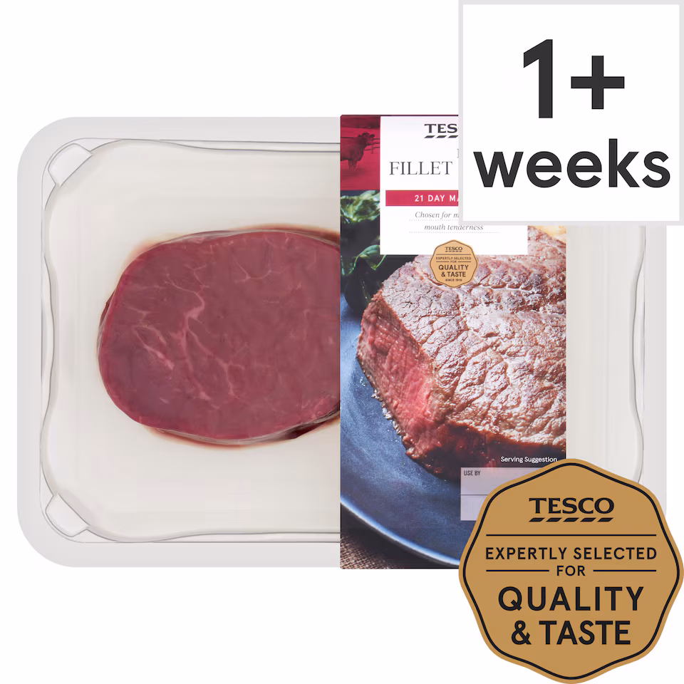 Tesco Beef Fillet Steak 170G