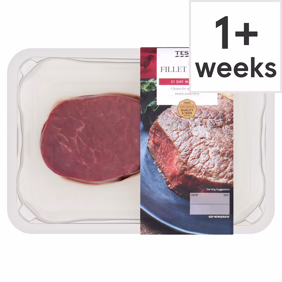 Tesco Beef Fillet Steak 170G