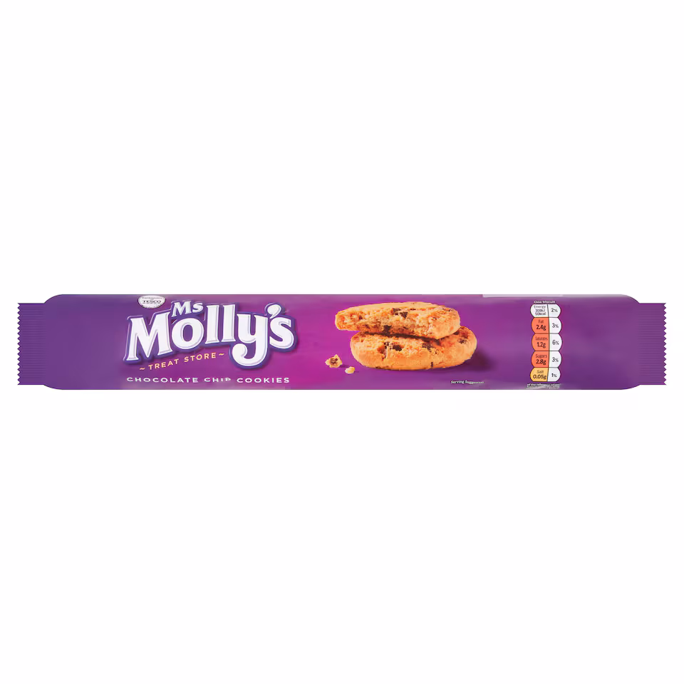 Ms Molly's Chocolate Chip Cookies 250G