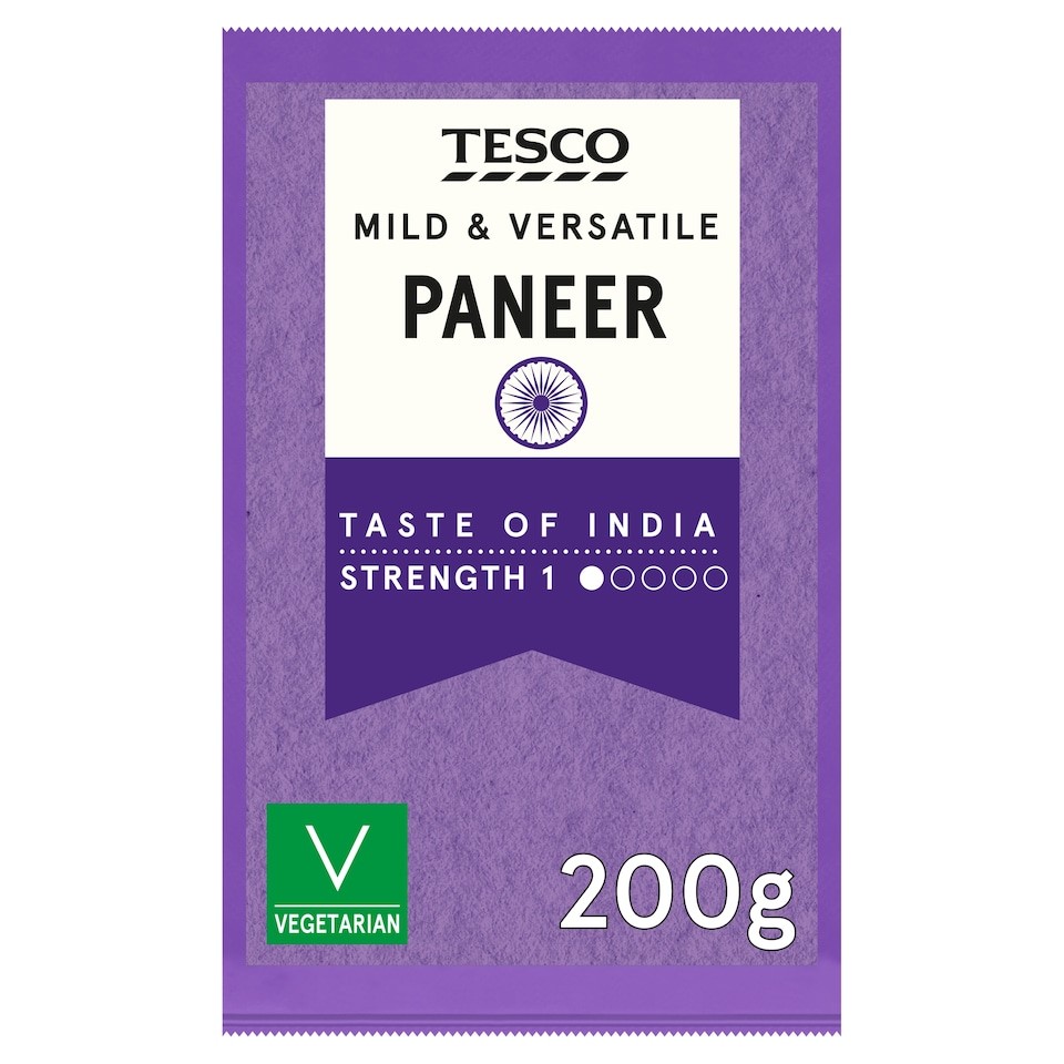 Tesco Paneer Cheese 200G