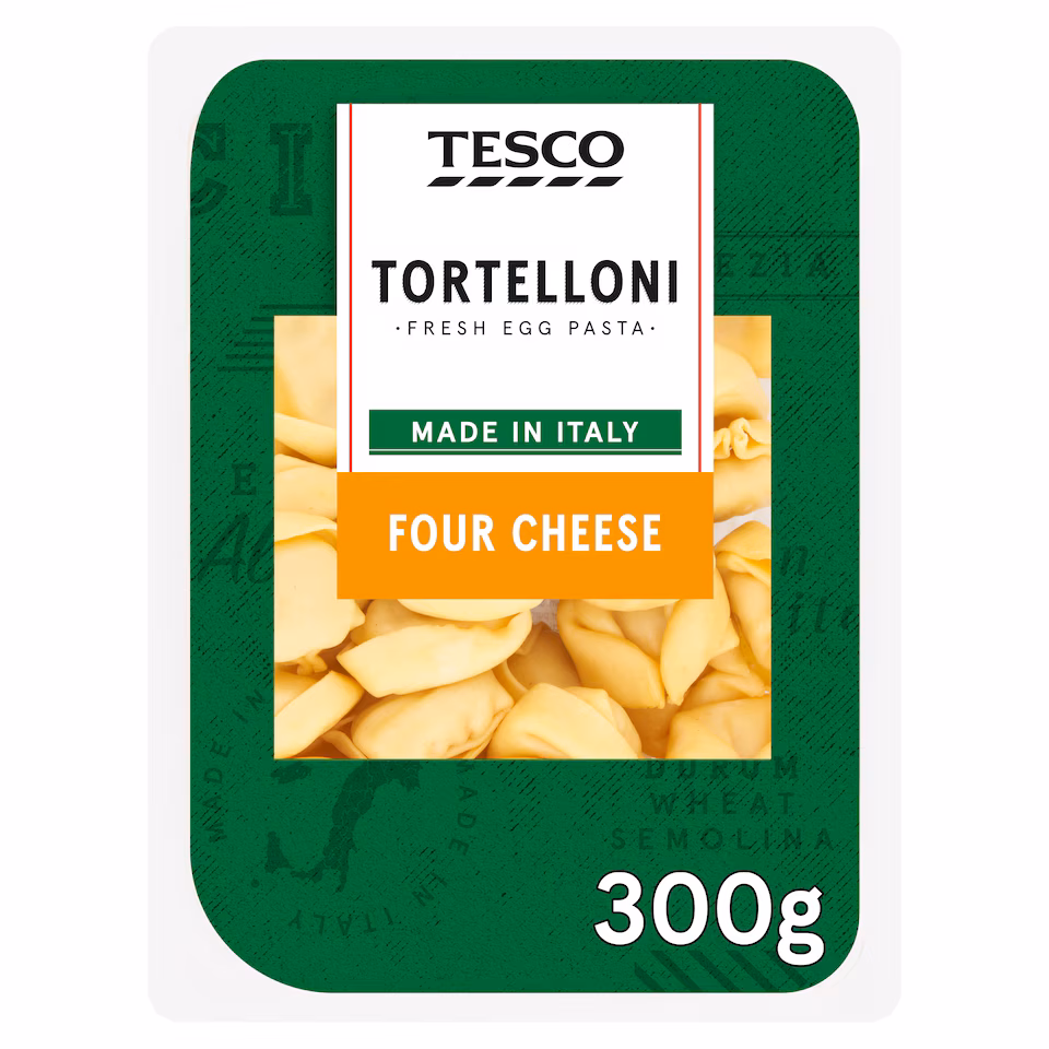Tesco Four Cheese Tortelloni 300G