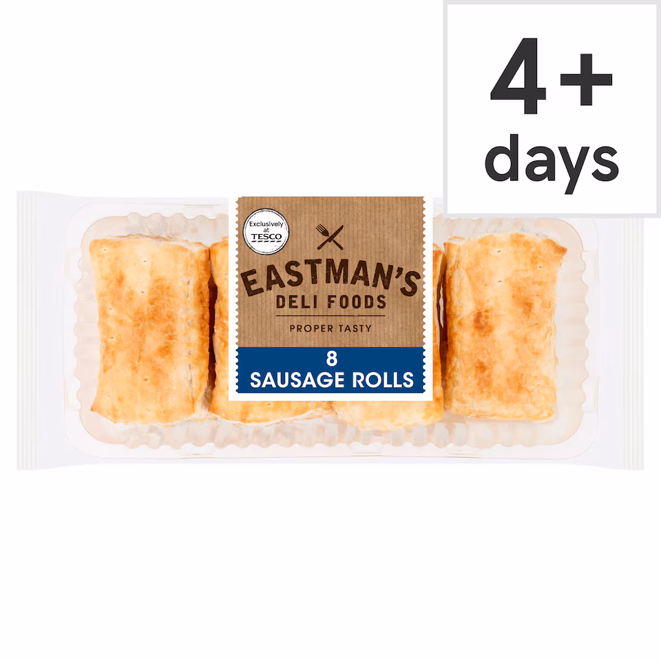 Eastmans 8 Sausage Rolls 480G