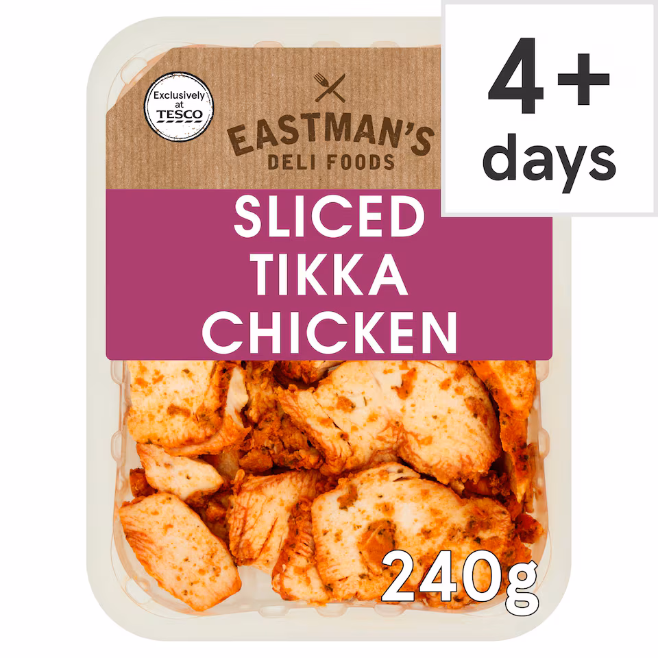 Eastman's Sliced Cooked Chicken Tikka 240G