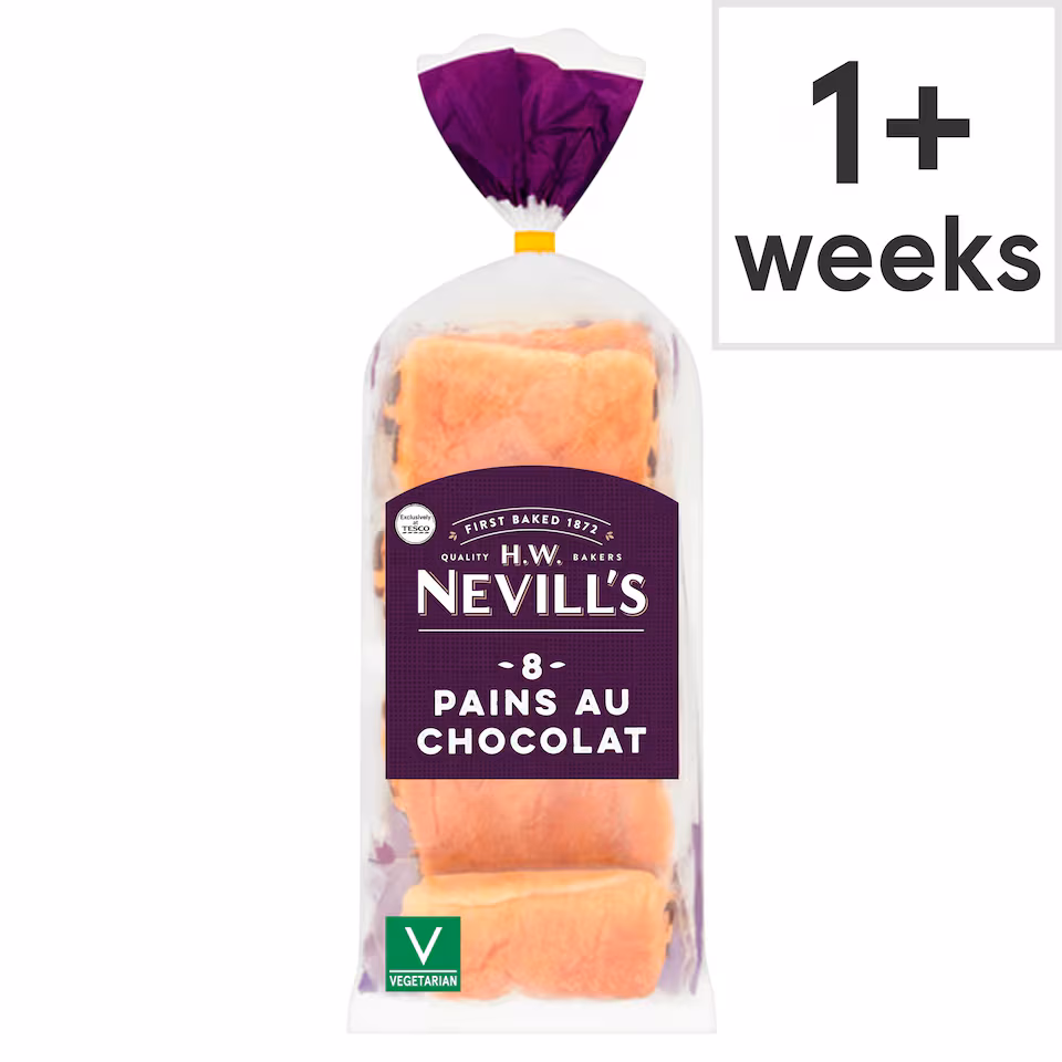 H.W. Nevills Pain Au Chocolat 8 Pack