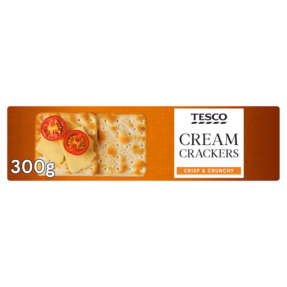 Tesco Cream Crackers 300G