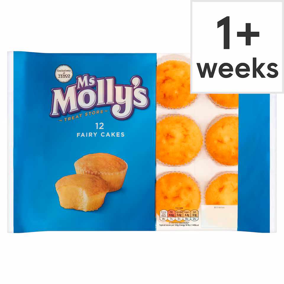 Ms Molly's Fairy Cakes 12 Pack
