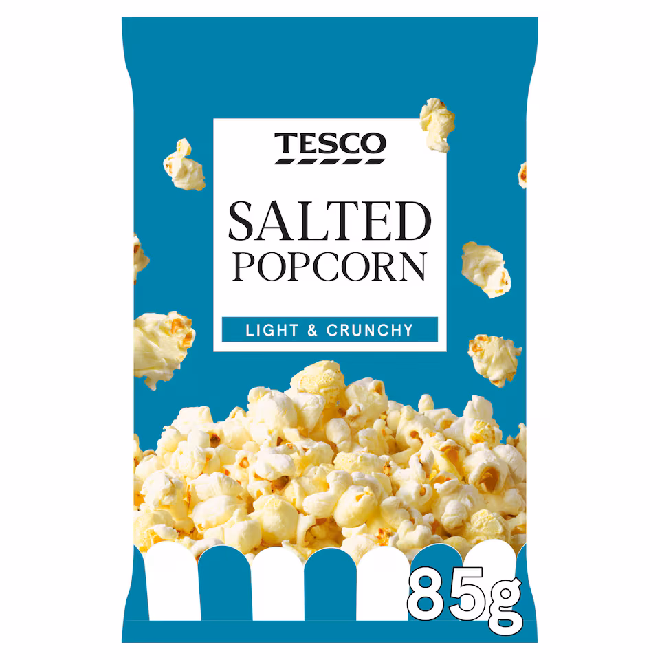 Tesco Salted Popcorn 85G