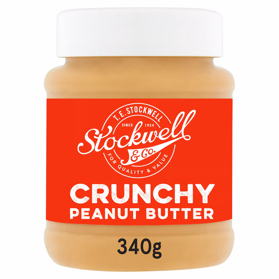 Stockwell & Co Crunchy Peanut Butter 340G