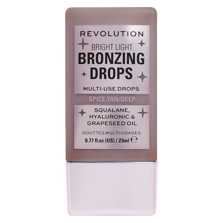 Revolution Beauty Bright Light Bronzing Drops Deep Bronze Summer Spice 23ml