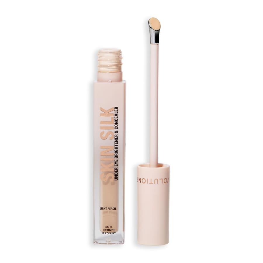 Revolution Beauty Skin Silk Radiant Serum Under Eye Brightener Light Peach 4ml