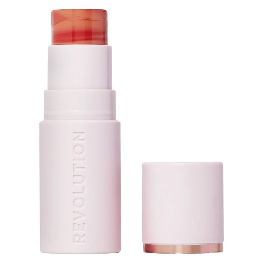 Revolution Beauty Skin Silk Marble Blush Stick Sunkissed Apricot 4,5g