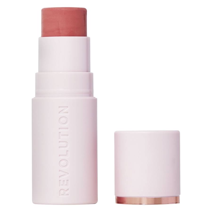 Revolution Beauty Skin Silk Marble Blush Stick Peachy Pink 4,5g