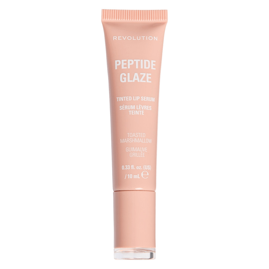 Revolution Beauty Peptide Glaze Tinted Lip Serum Toasted Marshmallow