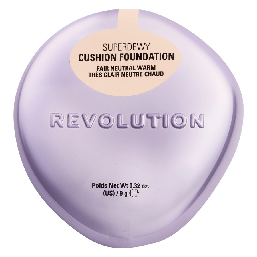 Revolution Beauty Superdewy Cushion Foundation Fair Neutral Warm