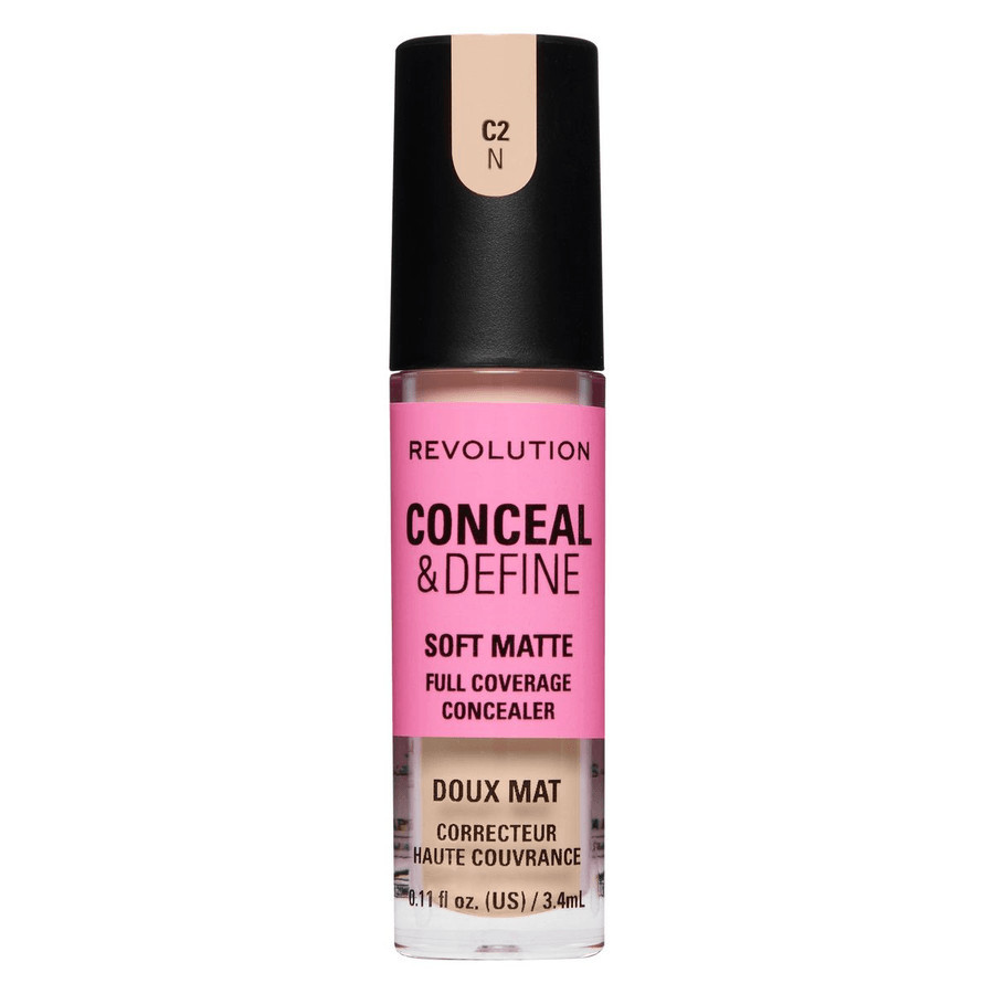 Revolution Conceal and Define Full Coverage Concealer C2N 3,4 ml