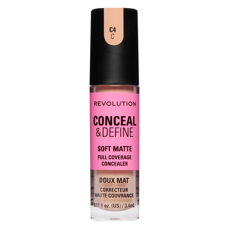 Revolution Conceal and Define Full Coverage Concealer C4C 3,4 ml