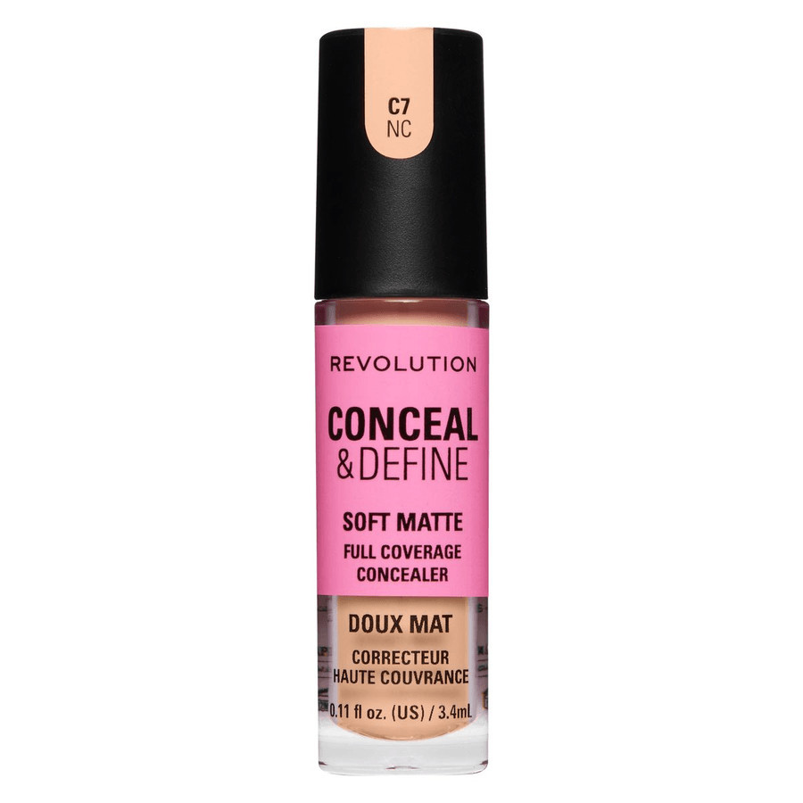Revolution Conceal and Define Full Coverage Concealer C7NC 3,4 ml