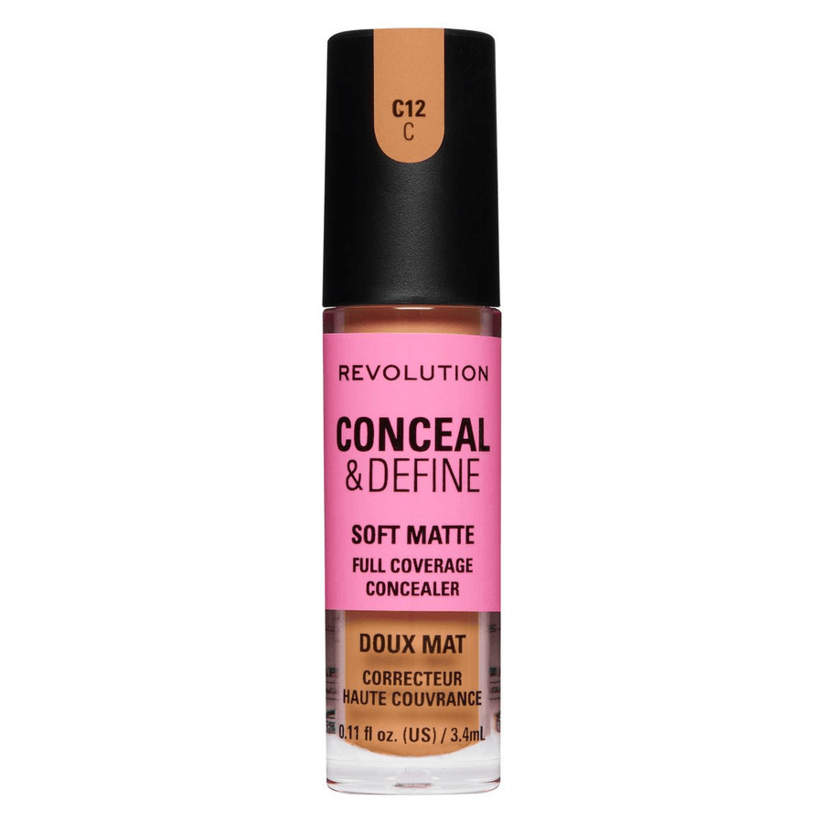 Revolution Conceal and Define Full Coverage Concealer C12C 3,4 ml