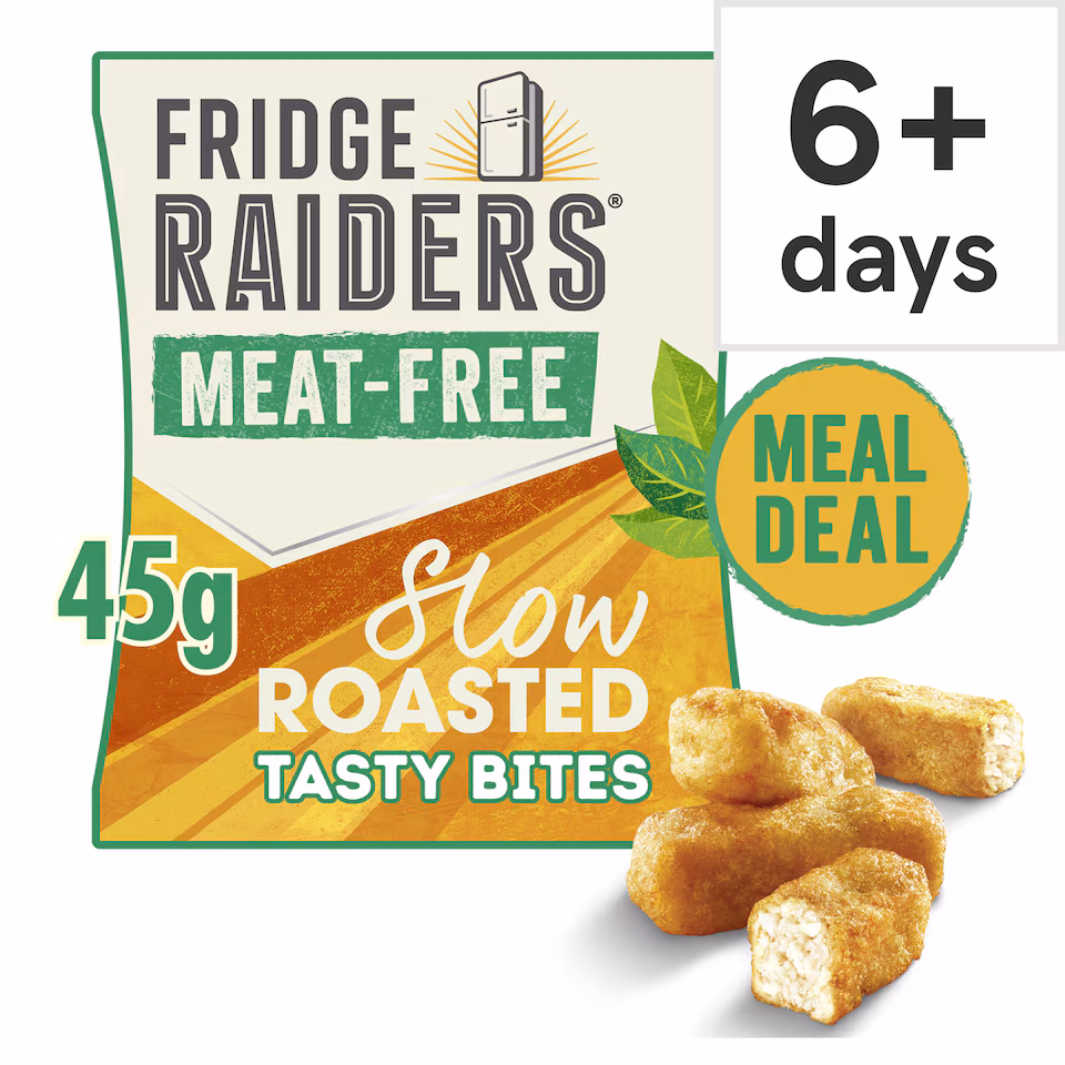 Fridge Raiders Meat Free Slow Roasted Tasty Bites 45G