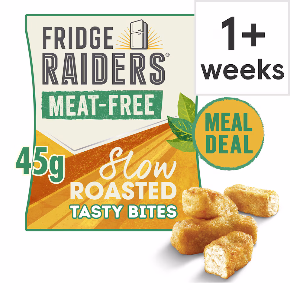 Fridge Raiders Meat Free Slow Roasted Tasty Bites 45G