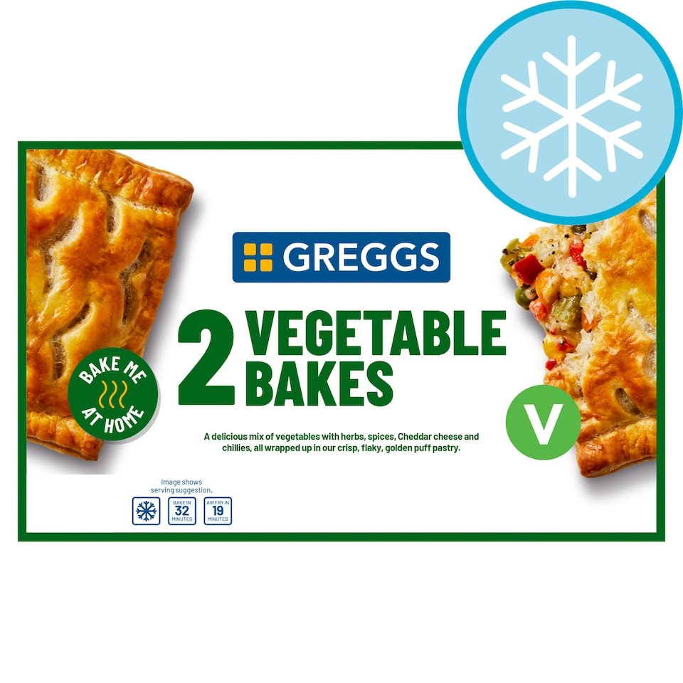 Greggs 2 Vegetable Bake 310g