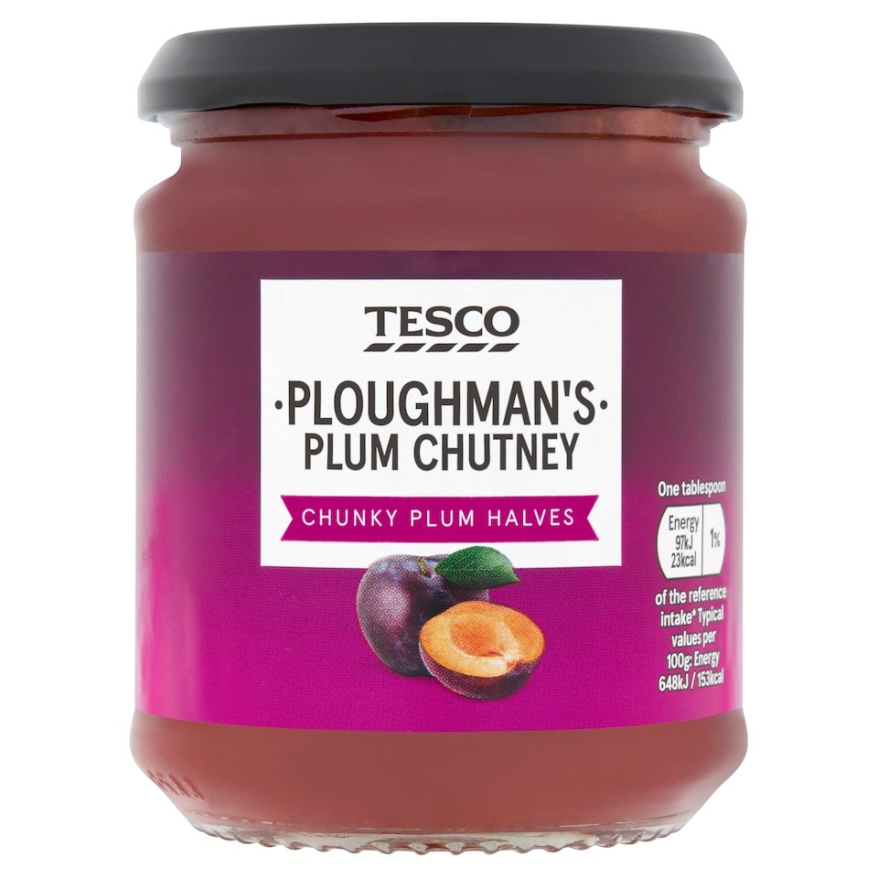 Tesco Ploughman's Plum Chutney 295G