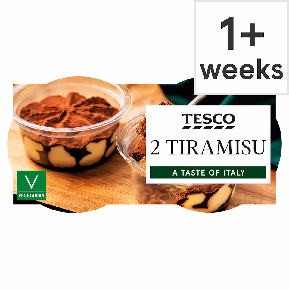 Tesco Tiramisu 2 x 85g