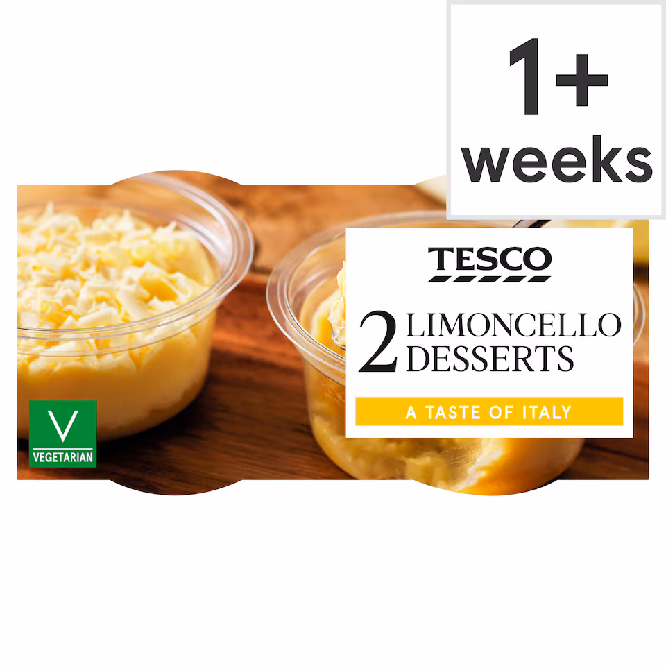 Tesco Limoncello Dessert 2X85g