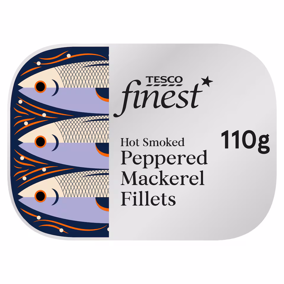 Tesco Finest Mackerel With Black Pepper 110G