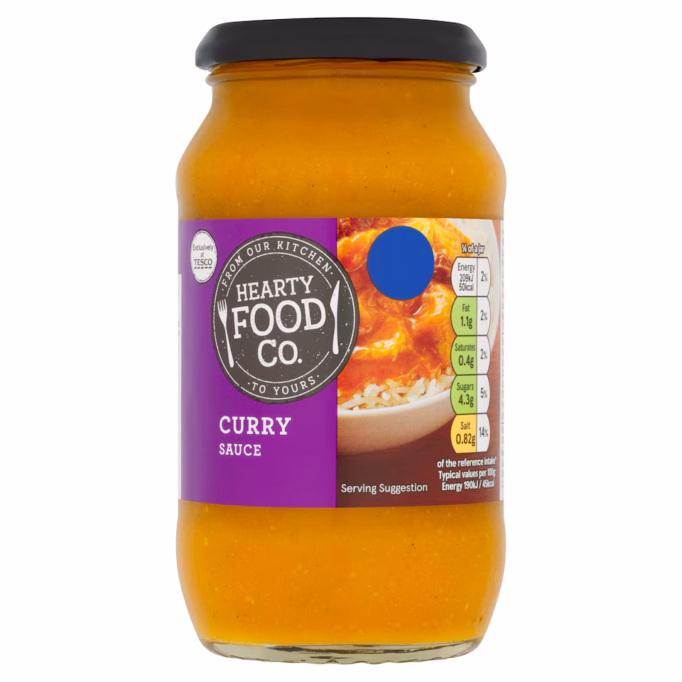 Hearty Food Co. Curry Sauce 440G