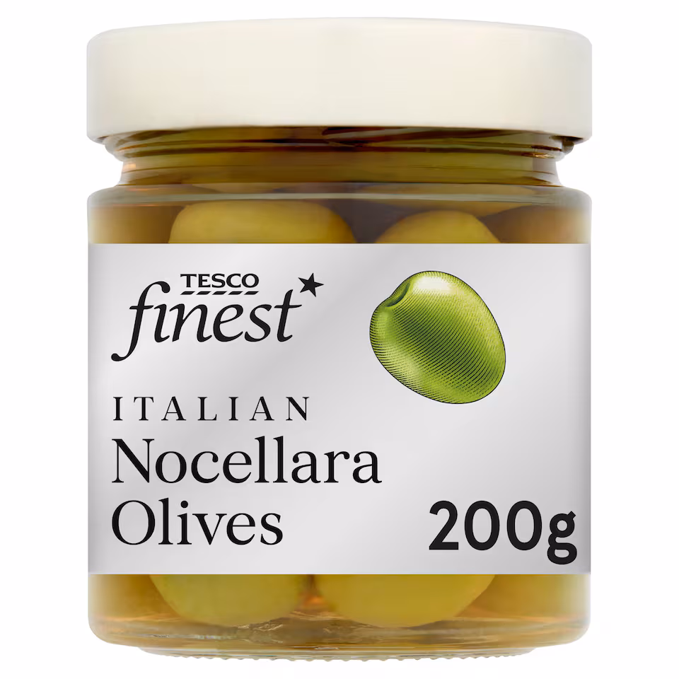 Tesco Finest Nocellara Olives 200G