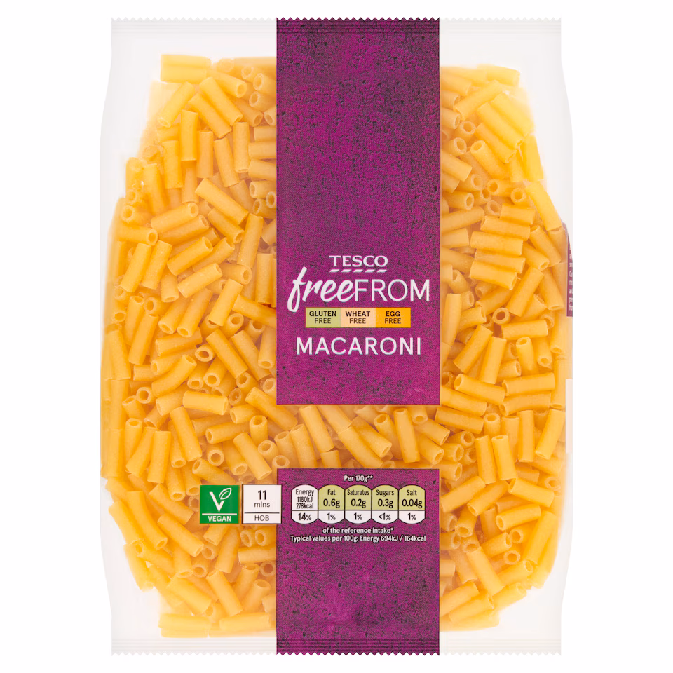 Tesco Free From Macaroni 500g