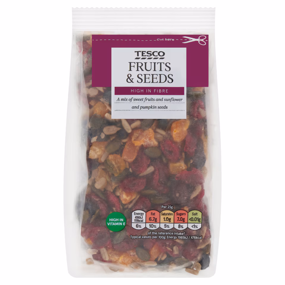 Tesco Fruits & Seeds Mix 300g