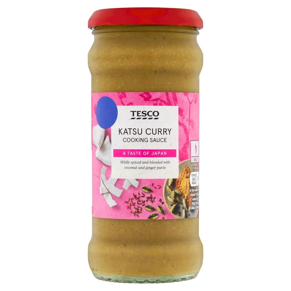 Tesco Katsu Cooking Sauce 340G