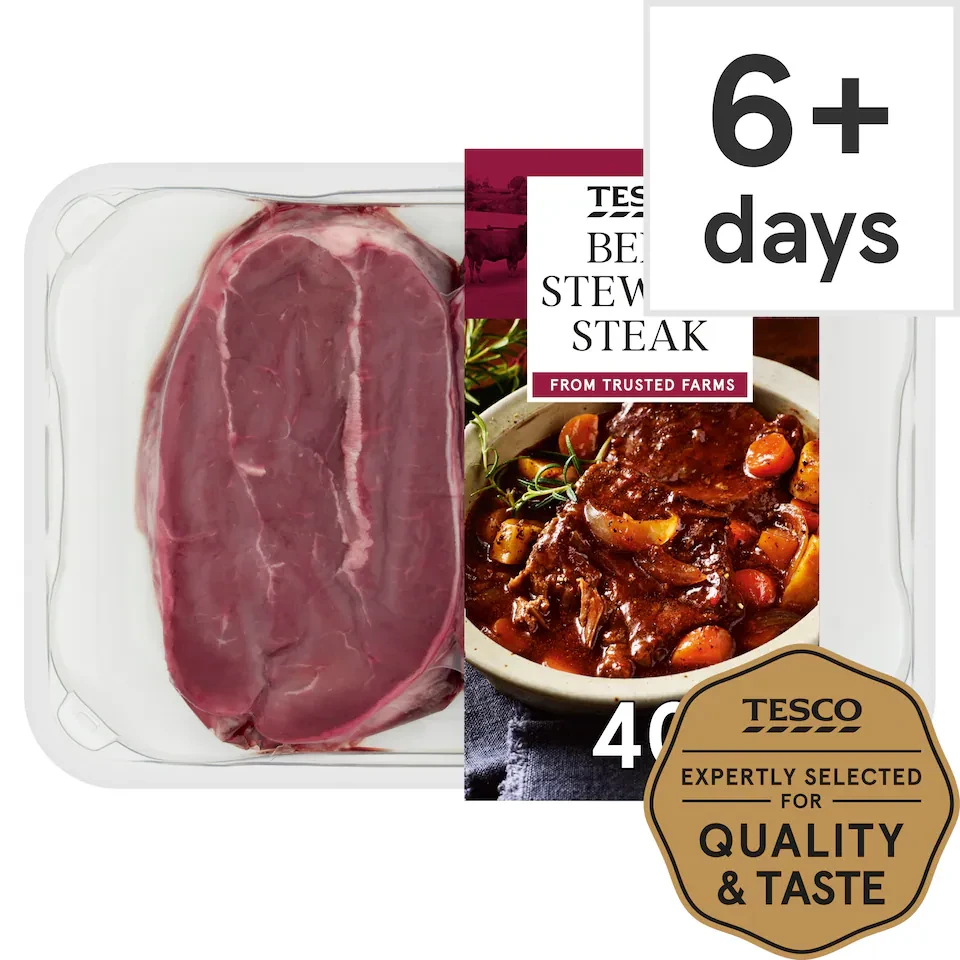 Tesco Stewing Steak 400G