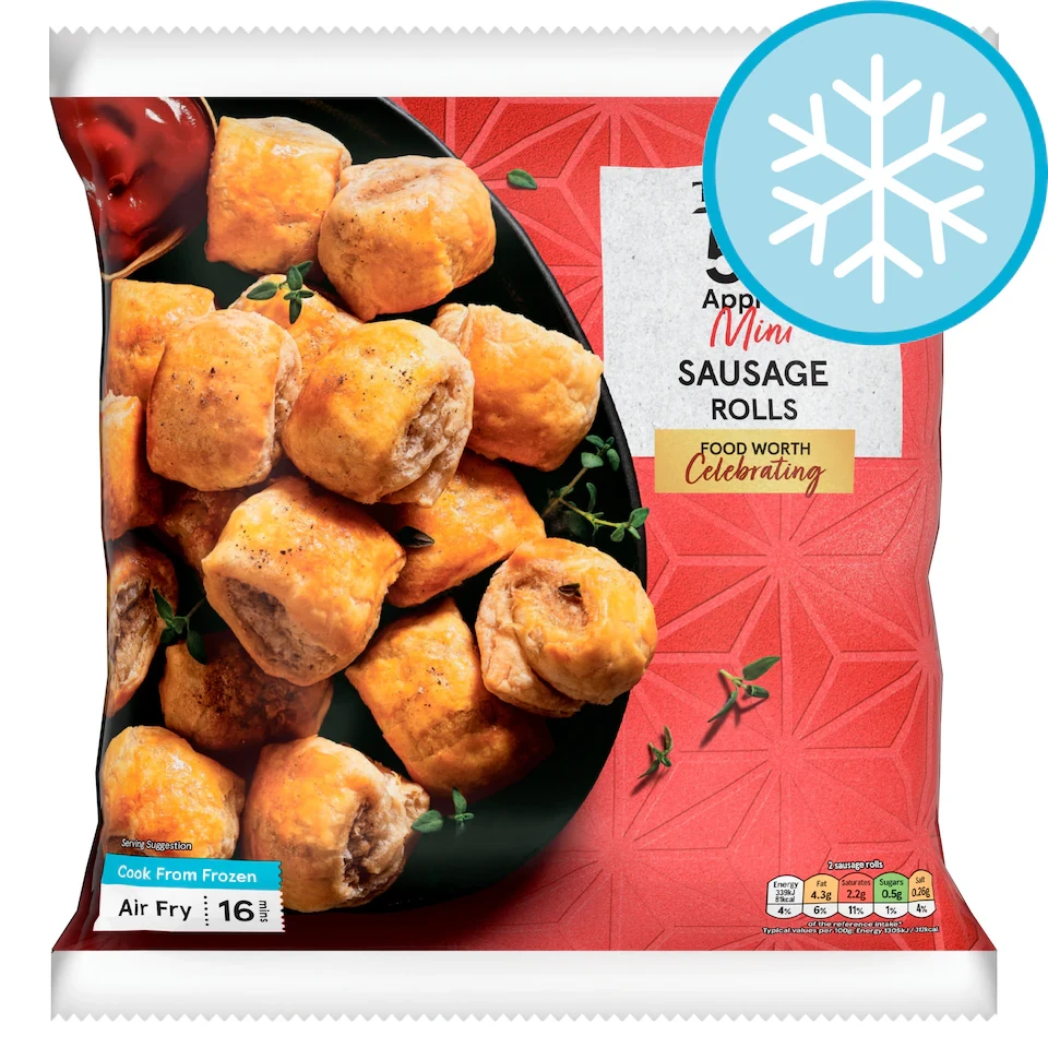 Tesco Sausage Rolls 50 Pack 750g