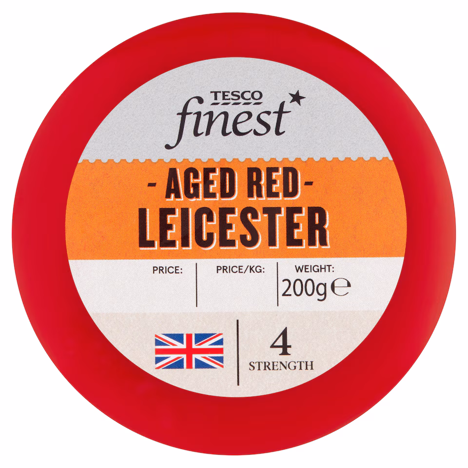 Tesco Finest Red Leicester Truckle 200G