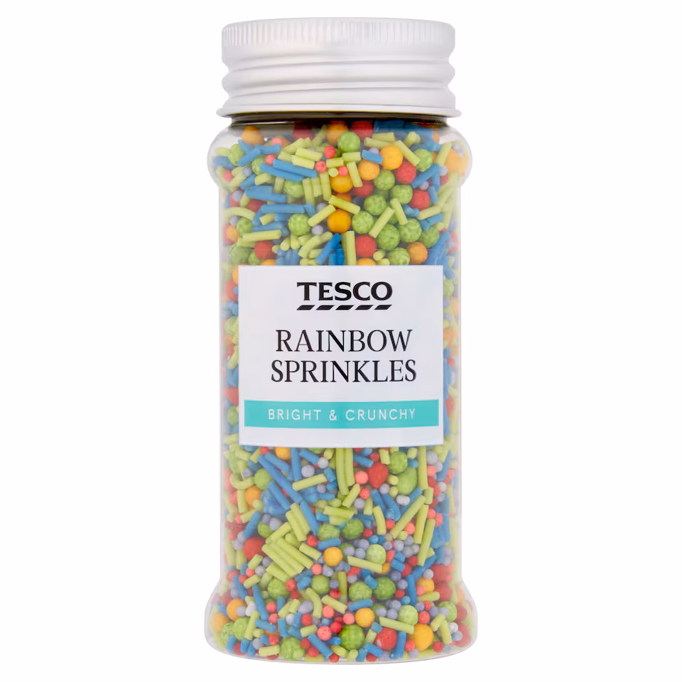Tesco Rainbow Sprinkles 75G
