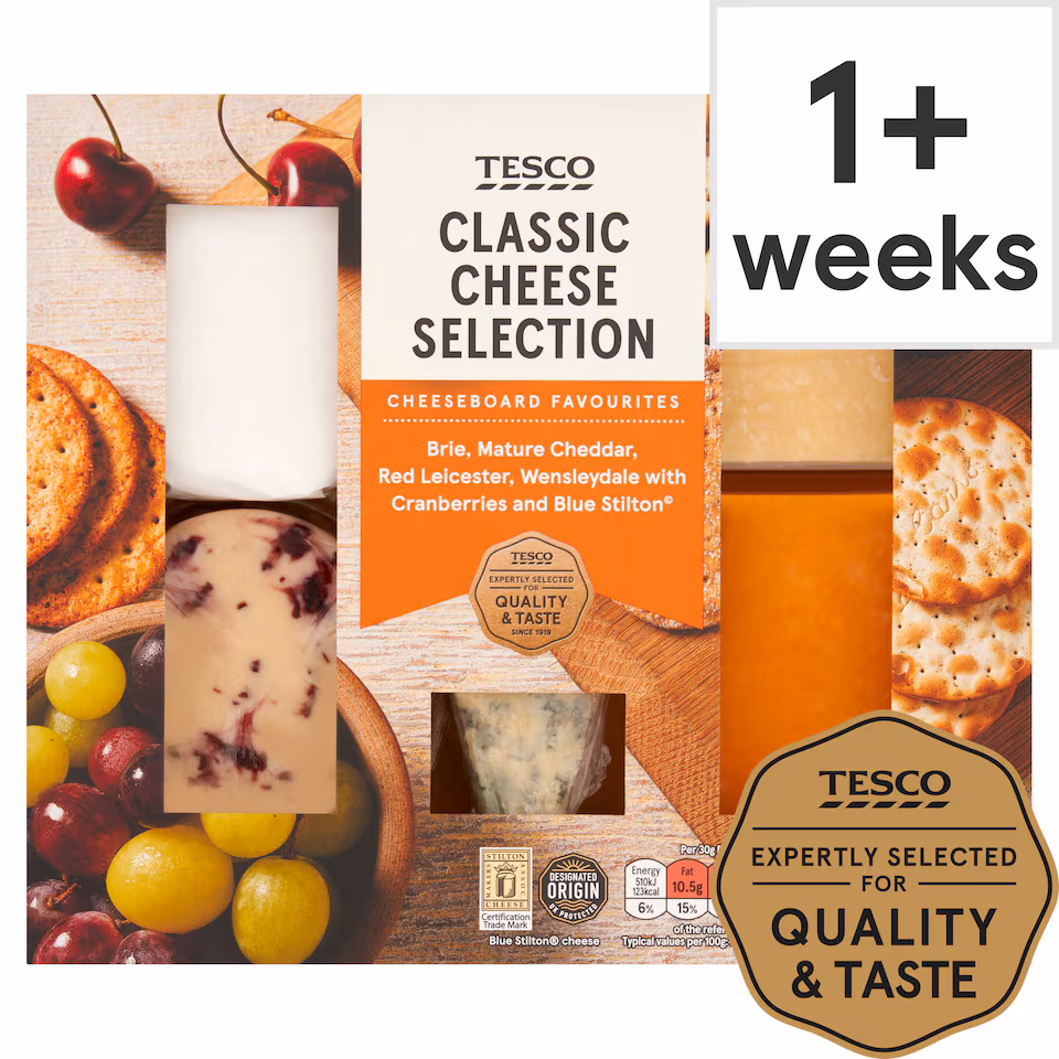 Tesco Classic Cheese Selection 450G