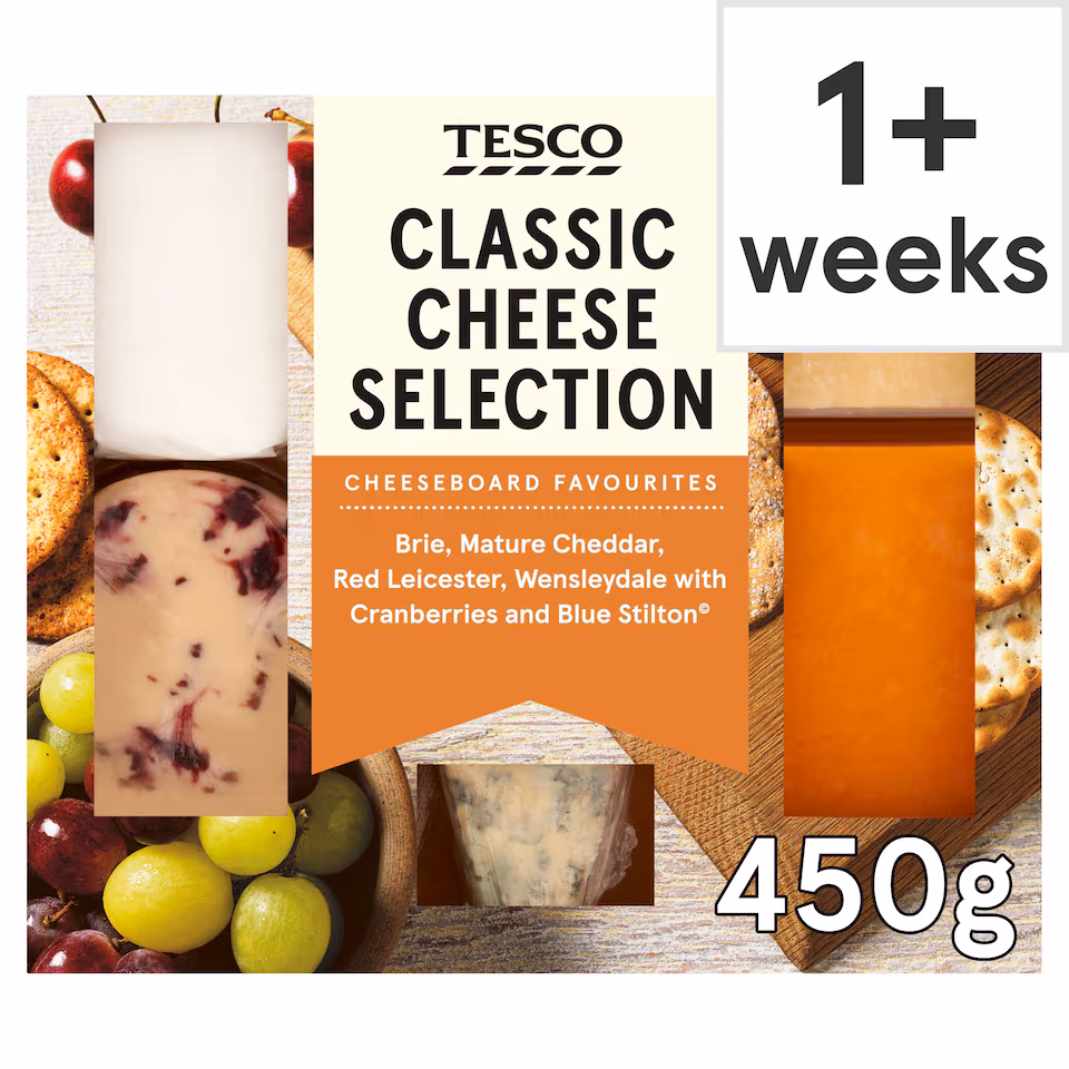 Tesco Classic Cheese Selection 450G