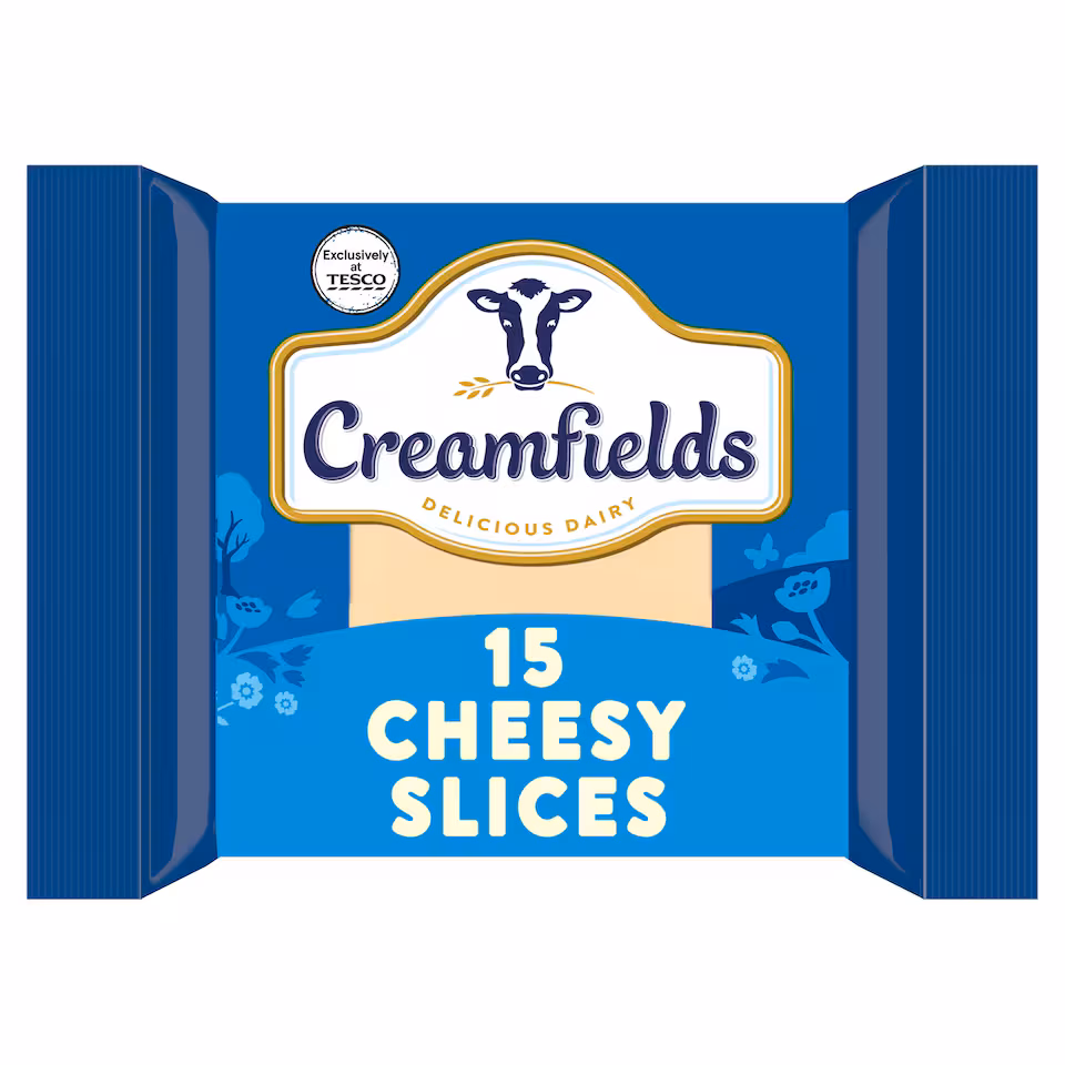 Creamfields Cheese Slices 15 Pack 255g
