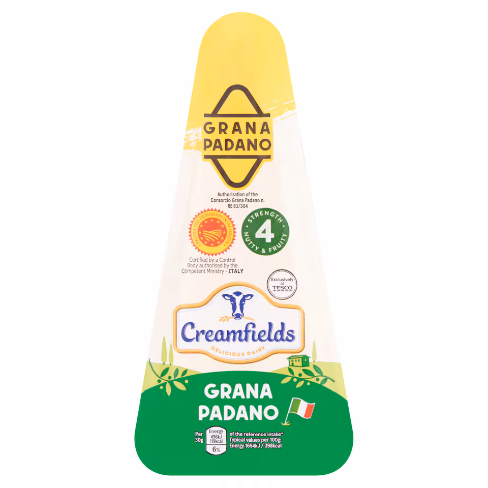 Creamfields Grana Padano Wedge 175G