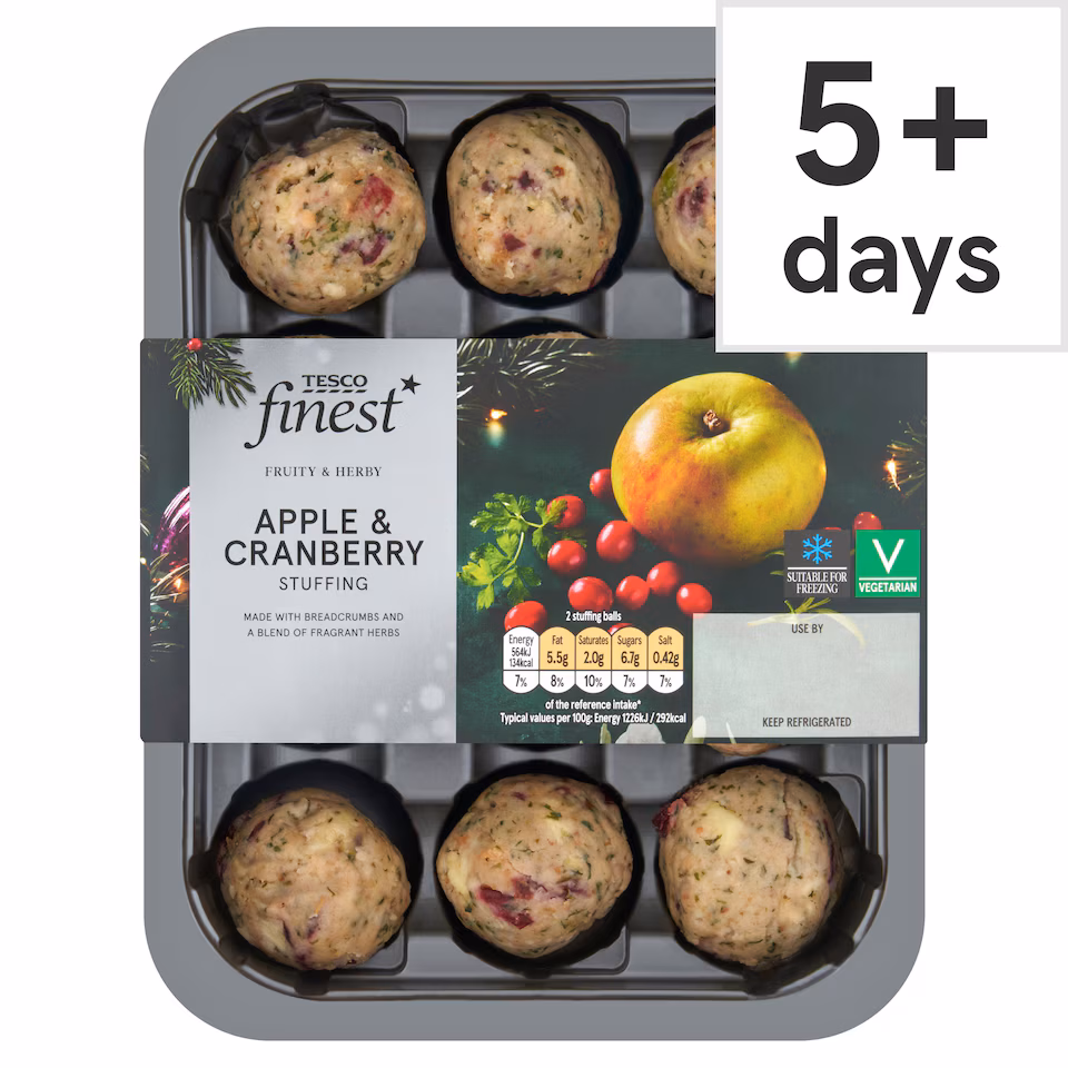 Tesco Finest Apple & Cranberry Stuffing 300G