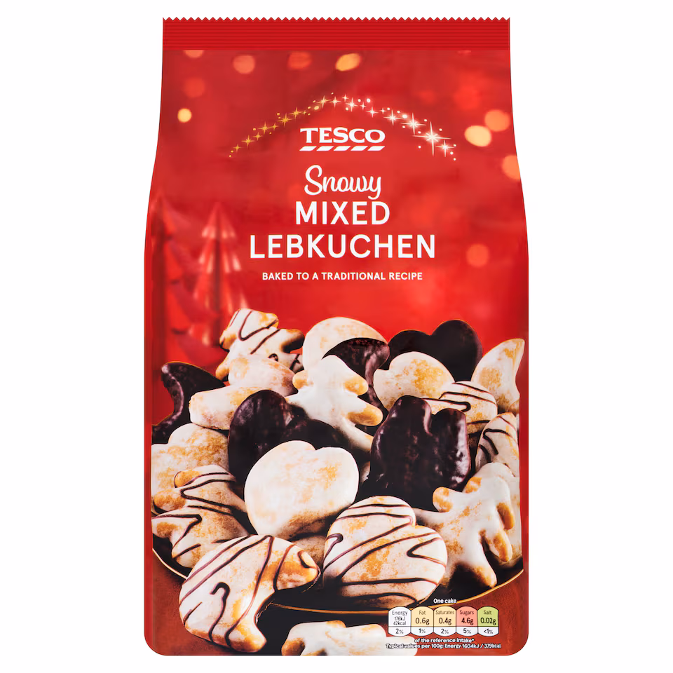 Tesco Mixed Lebkuchen 600G