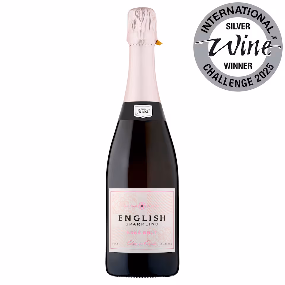 Tesco Finest English Sparkling Rose Brut 75Cl
