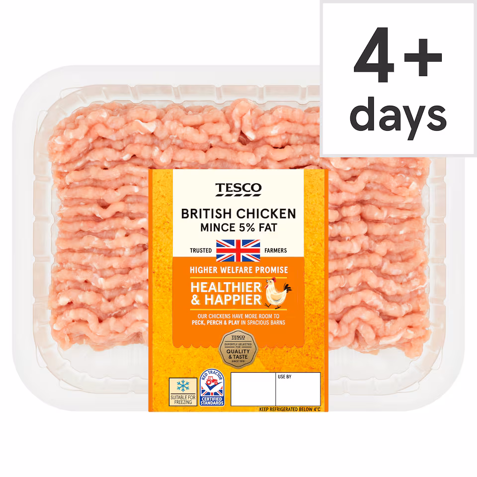 Tesco Chicken Mince 5% Fat 500G