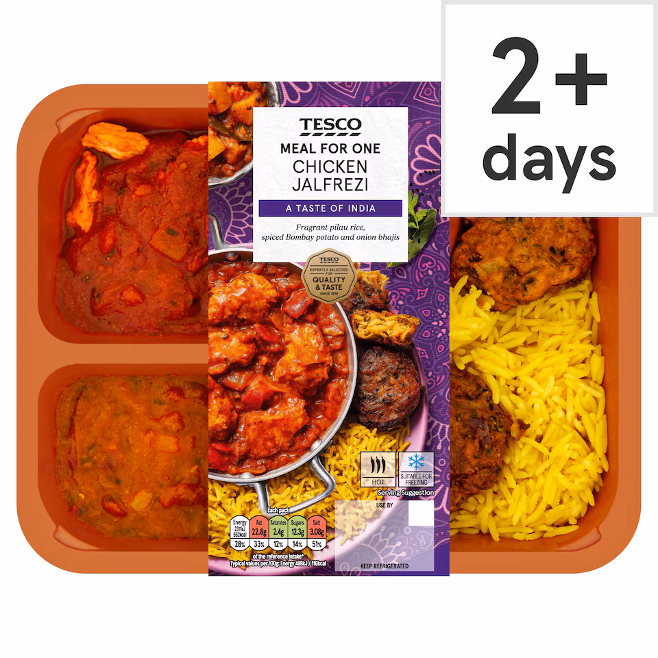 Tesco Meal For One Chicken Jalfrezi 500g