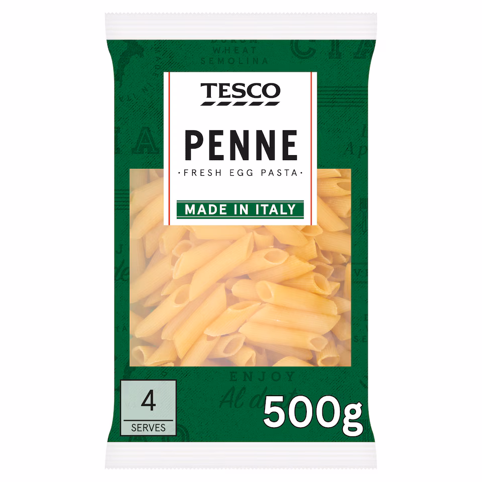 Tesco Penne Pasta 500G