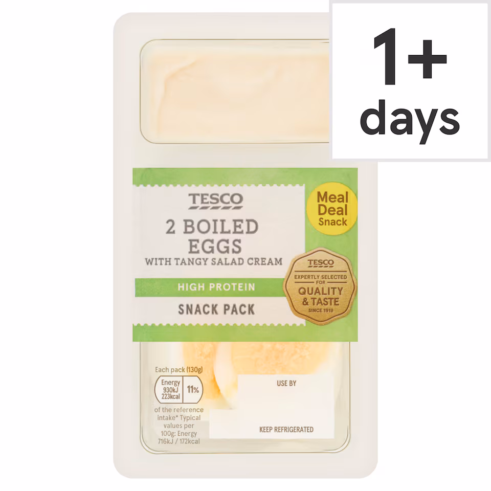 Tesco Egg & Salad Cream 130G