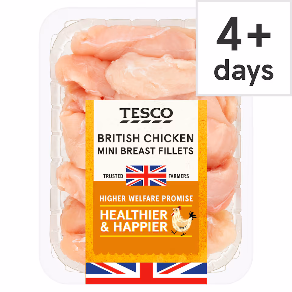 Tesco Chicken Breast Mini Fillets 650g